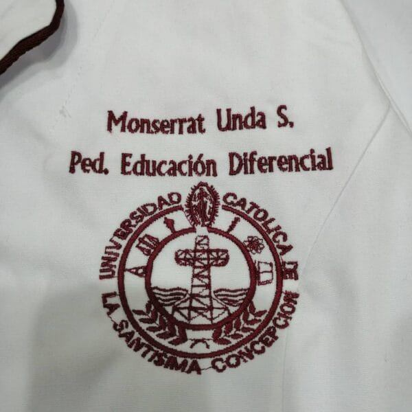 Bordado Personalizado Para Universidad