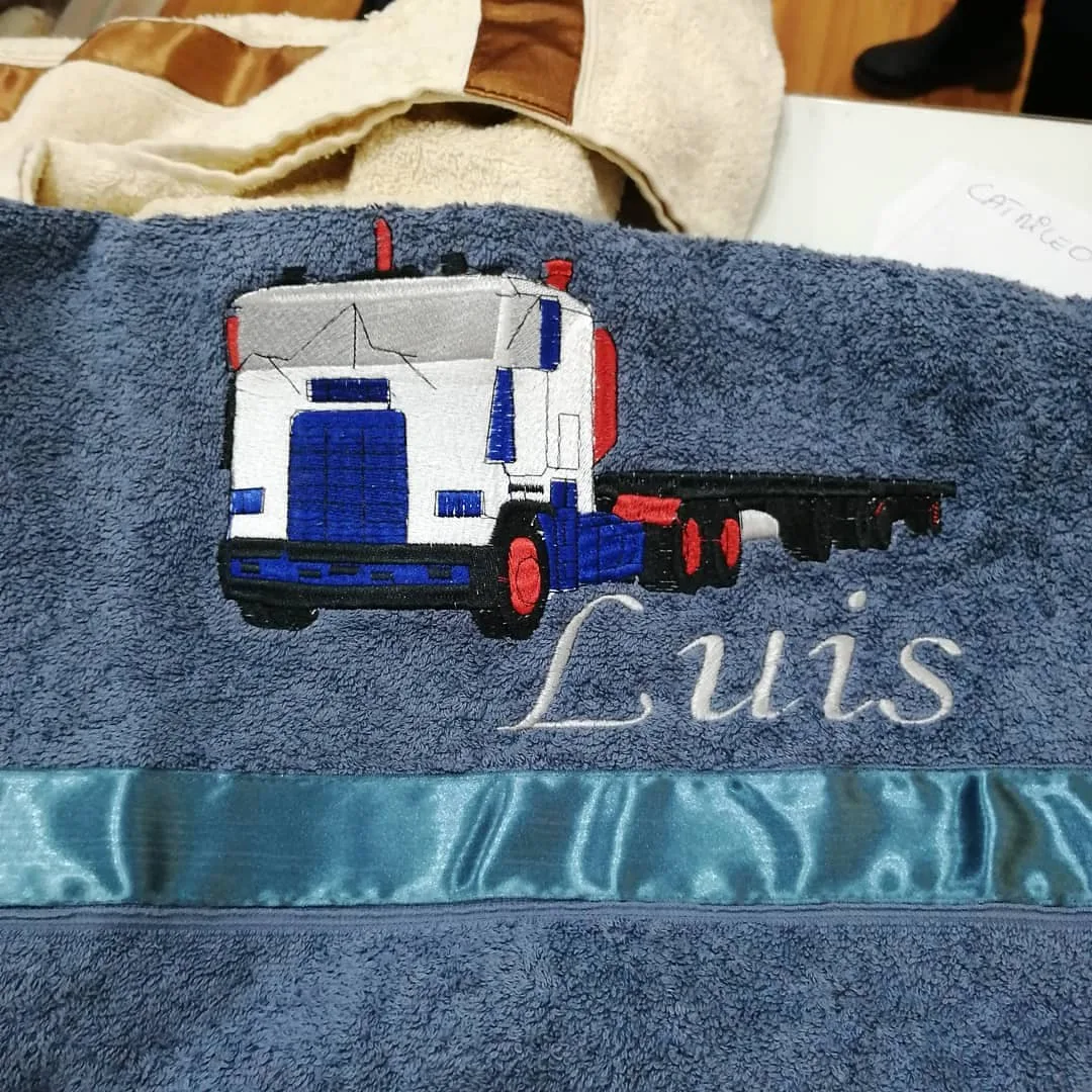 Toalla Personalizada De Camionero