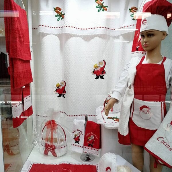 Set De Baño Navideño