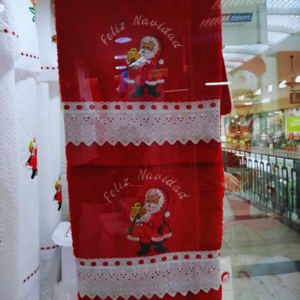 Cortina Bordada – Edición Navidad