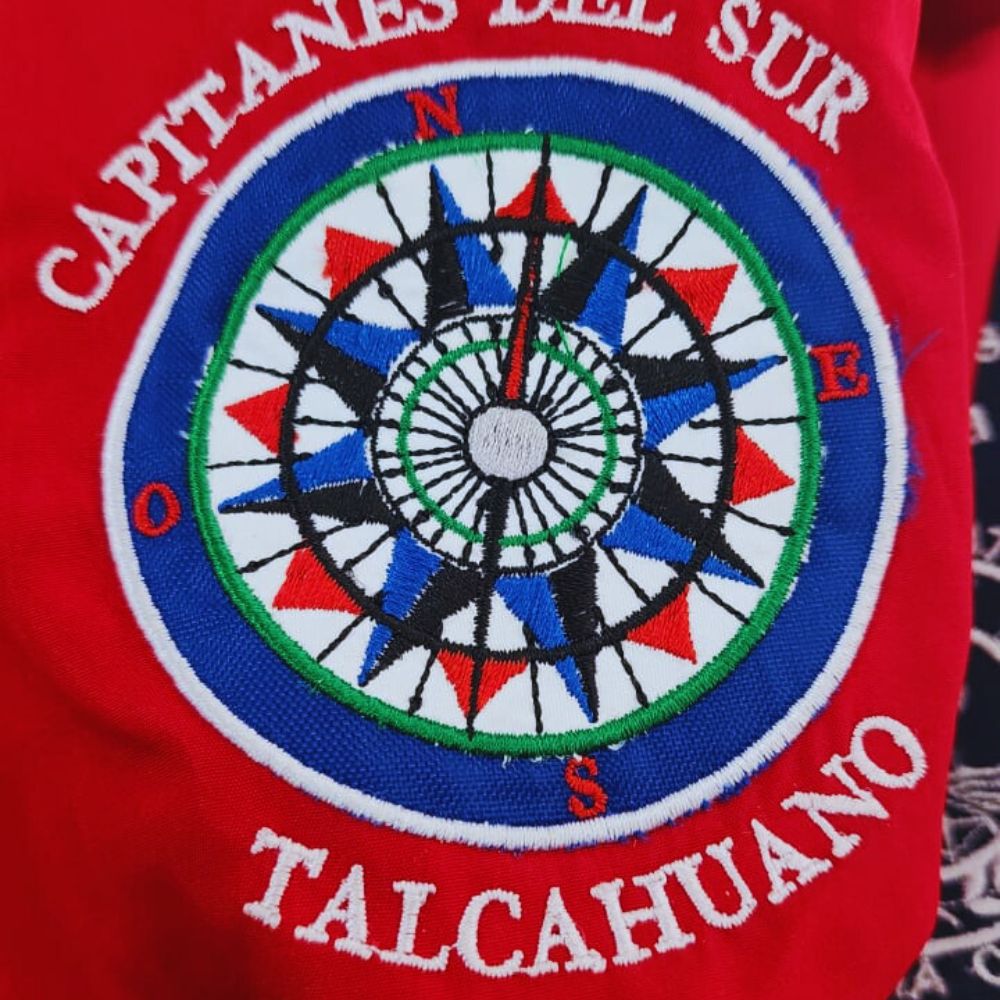 Bordado emblema Capitanes del Sur Talcahuano